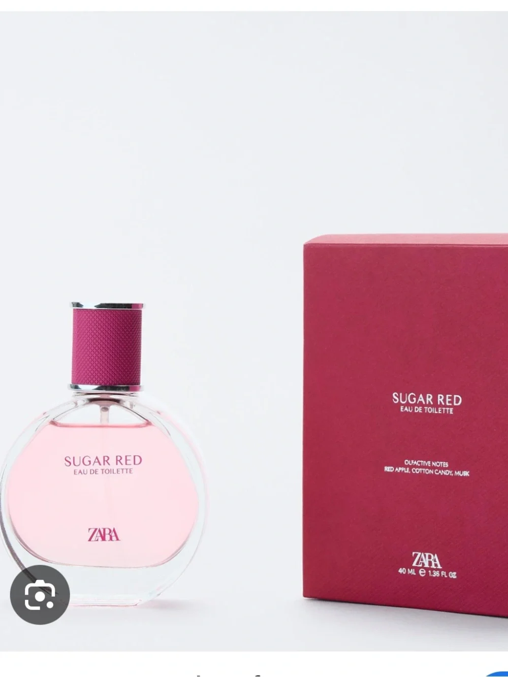Zara NWT Sugar Red 40ML